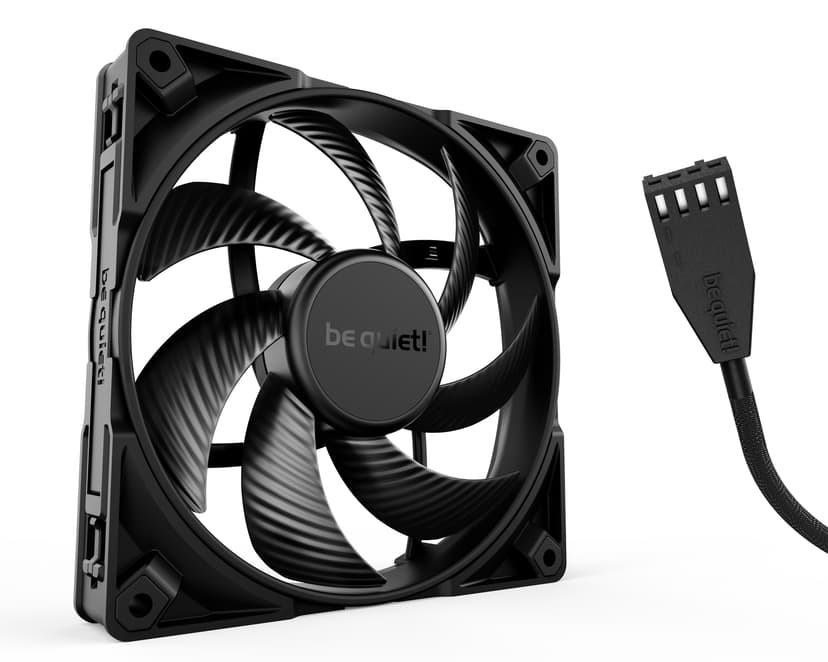 be quiet! SILENT WINGS PRO 4 | 140mm PWM Tietokonekotelo Tuuletin 14 cm musta 1 kpl Tuuletin Musta