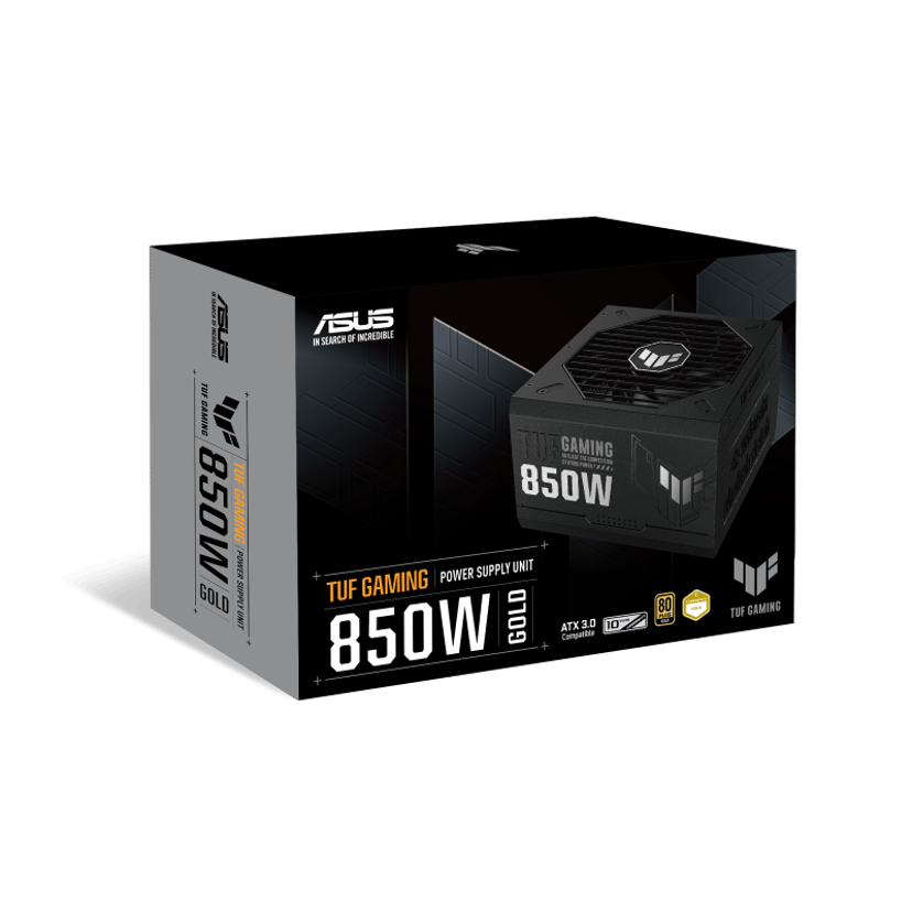 ASUS TUF Gaming - (Fyndvara klass 2) 850W ATX 80+ Gold Nätaggregat