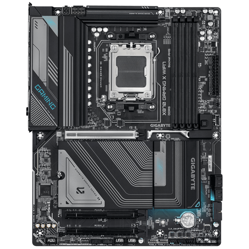 Gigabyte X870 Gaming X WIFI7 - (Löytötuote luokka 2) AM5 ATX Emolevyt
