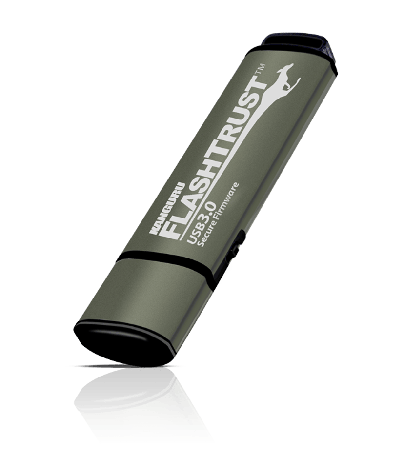 Kanguru Flashtrust Wp-Kft3 Secure Firmware 64GB USB-A Grå