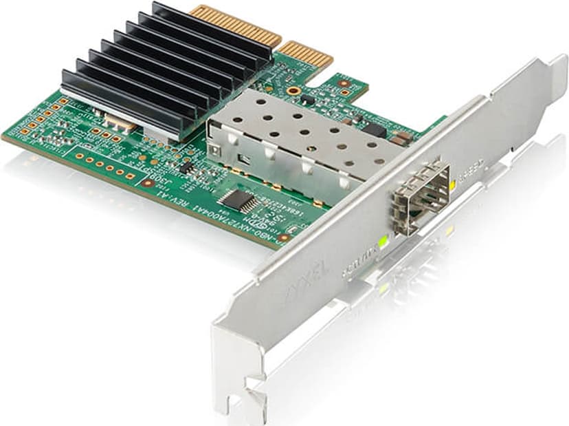 Zyxel XGN100F PCIe-nätverkskort med SPF+ och 10Gb/s