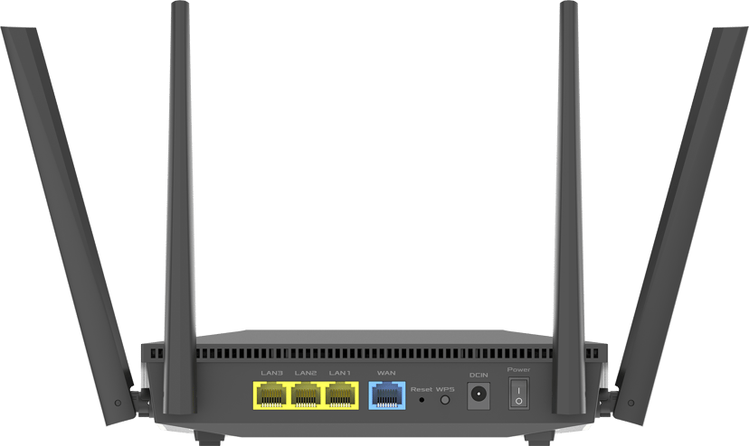 ASUS RT-AX52 Pro AX3000 trådløs router Gigabit Ethernet Dual-band (2,4 GHz / 5 GHz) Sort