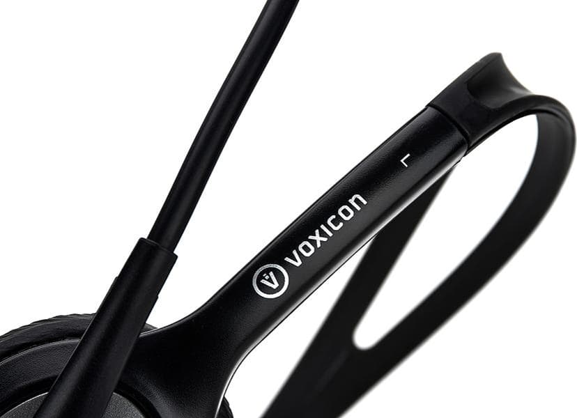 Voxicon HEADSET M655U VOLUME CONTROLL USB Stereo USB-A Svart