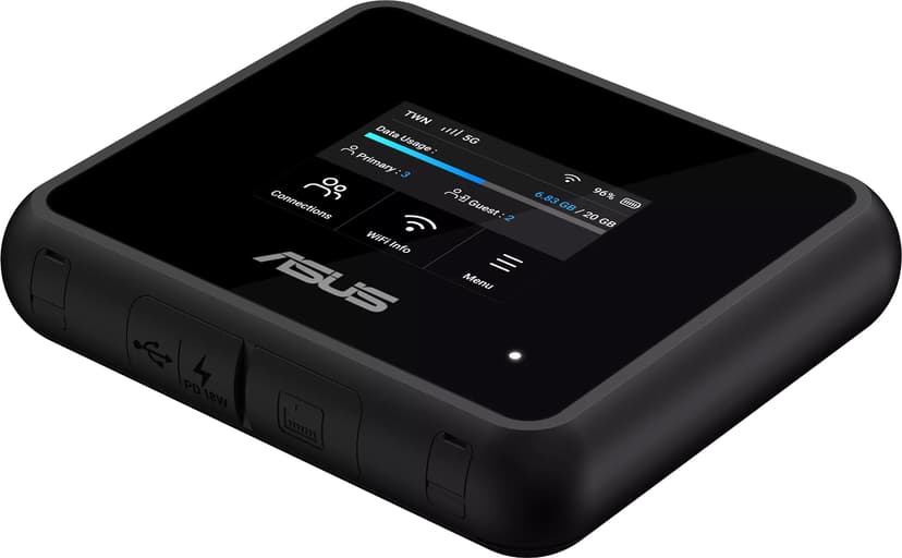 ASUS 5G And WiFi 7 Mobile Hotspot & Travel Router