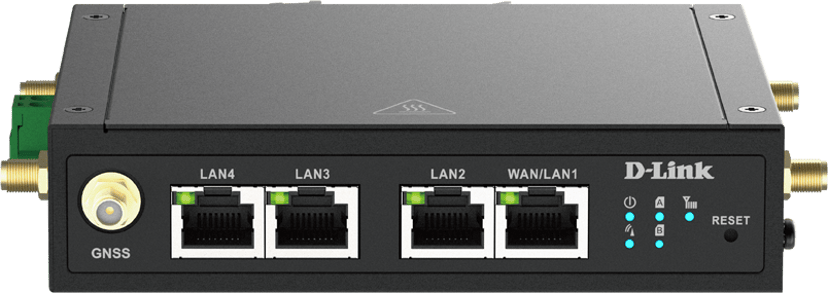 D-Link 4G LTE M2M VPN Wi-Fi Industrial Router