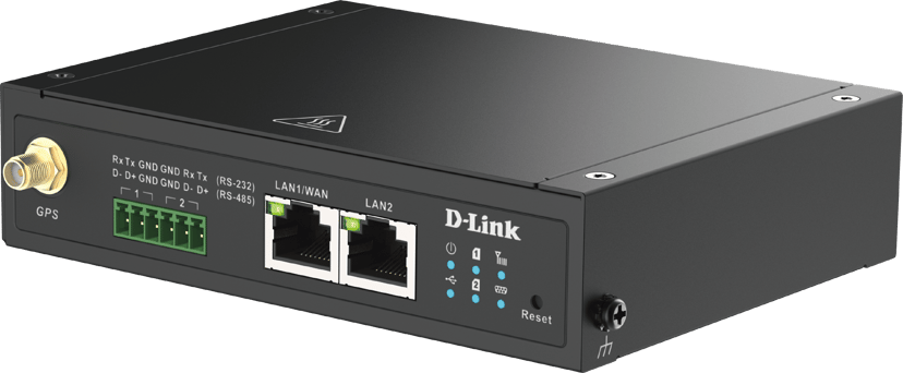 D-Link 4G LTE IIoT Industrial Gateway