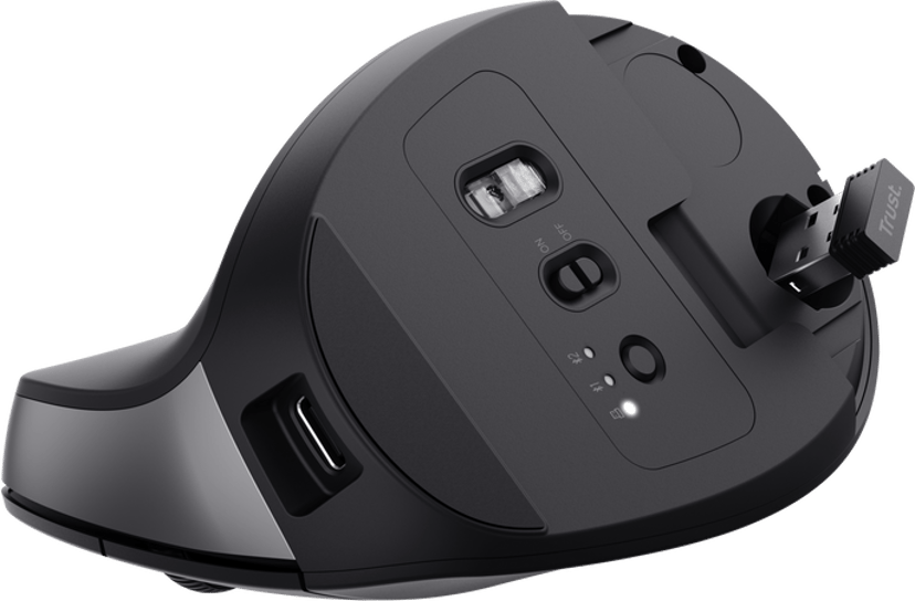 Trust Bayo+ mouse - Wireless RF-draadloos + Bluetooth