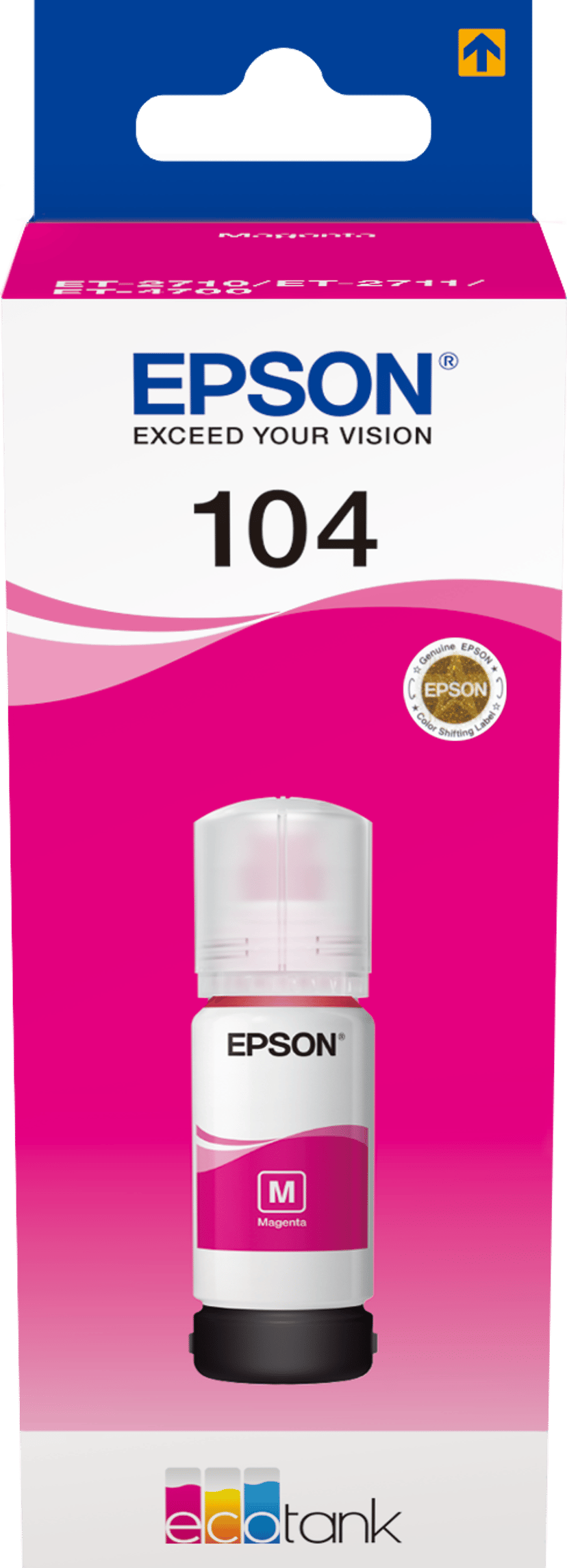 Epson Bläck Magenta 104 70ml - ET-2710/2704/4750