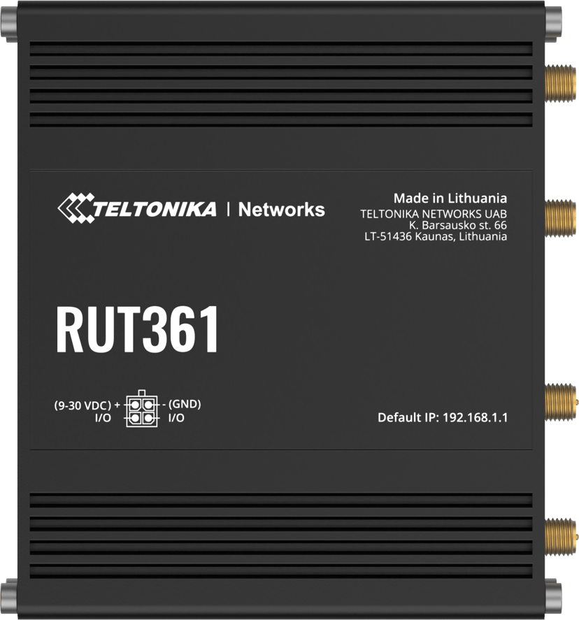 Teltonika RUT361 Industrial Wireless LTE Router - (Löytötuote luokka 2)