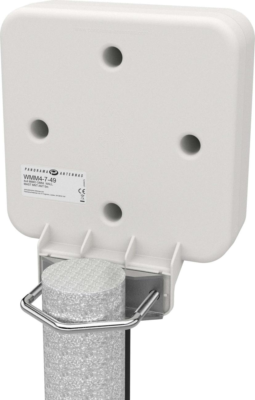 Panorama Antennas WMM4-7-49-5SP - 4x4 MiMo 4G 5G Rundstrahlantenne nettverksantenne Rundtstrålende antenne SMA 7,7 dBi