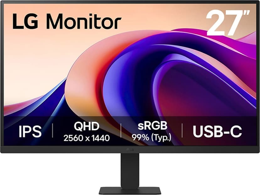 LG 27U631A 27" 2560 × 1440pixels IPS 16:9 100Hz
