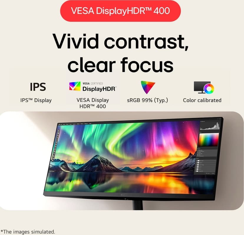 LG ULTRAWIDE 34U511A 34" WFHD IPS 21:9" - (Löytötuote luokka 2) 34" 2560 × 1080pixels IPS 21:9 100Hz