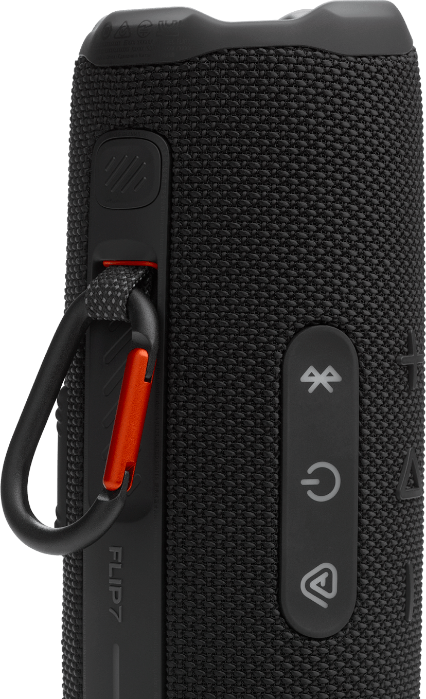 JBL Flip 7 Noir, Sort (JBLFLIP7BLK)