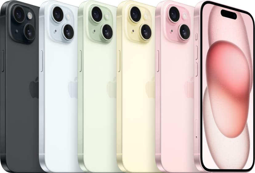 Apple iPhone 15 - (Kuppvare klasse 2) 128GB Rosa