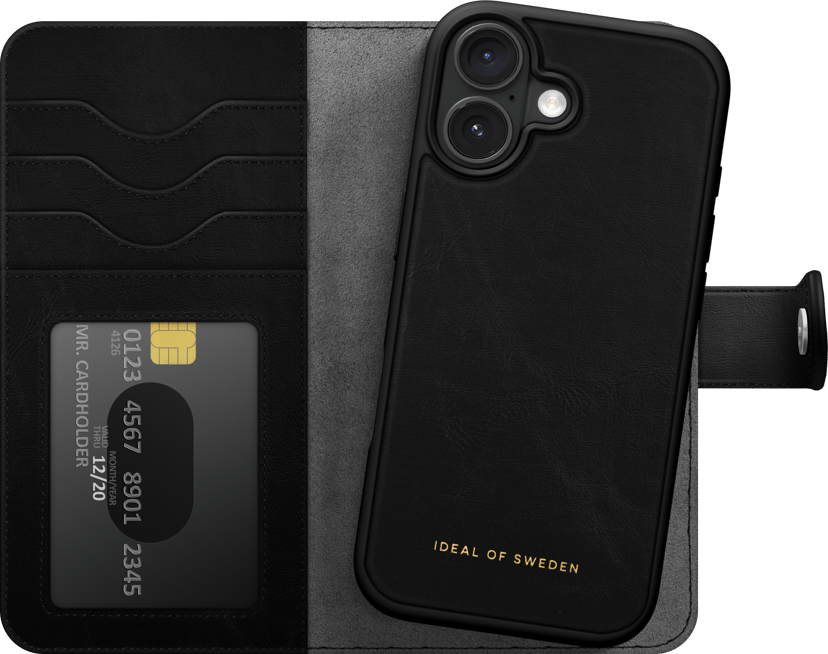 iDeal Magnet Wallet+ iPhone 17 Musta
