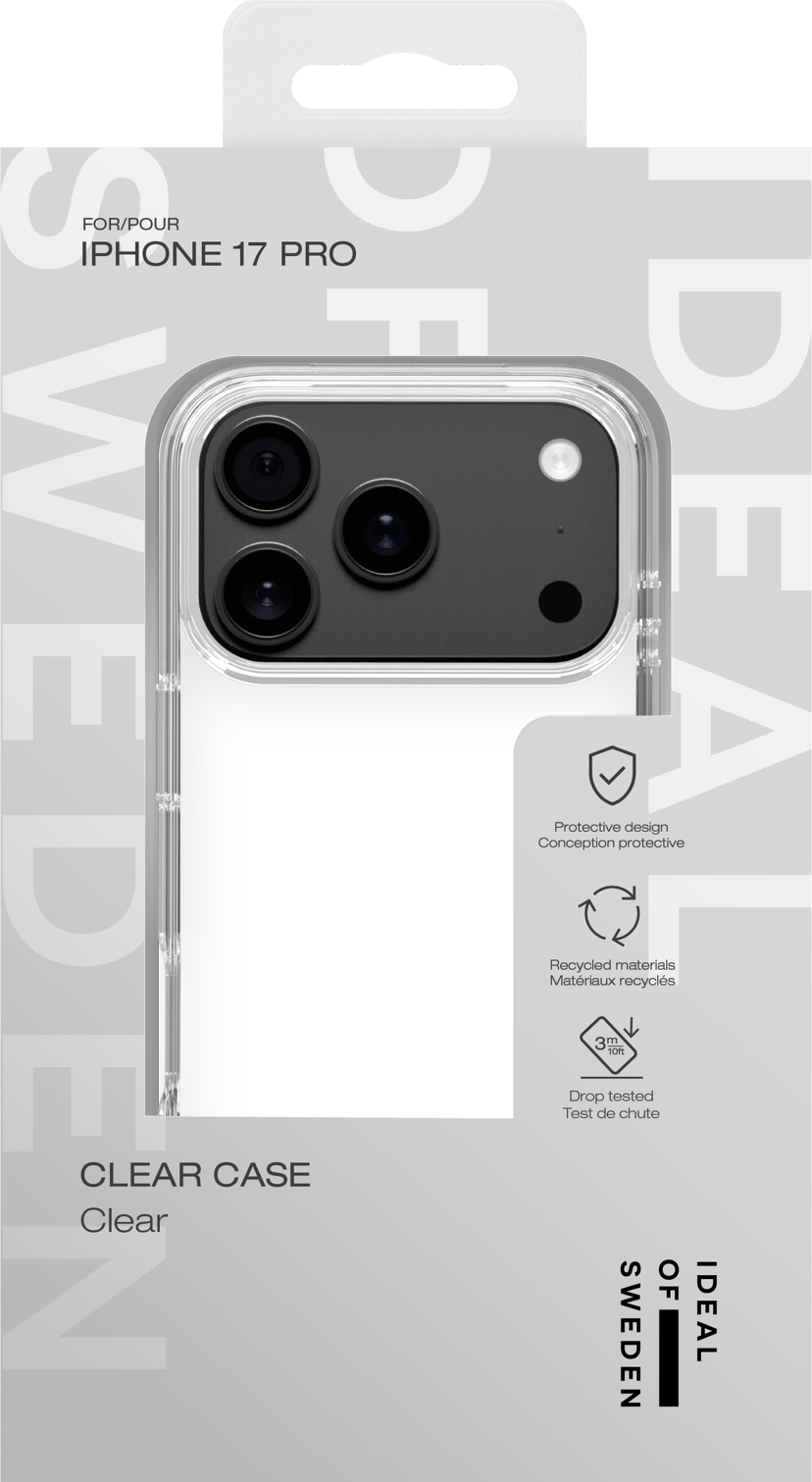 iDeal of Sweden Clear Case MagSafe iPhone 17 Pro Läpinäkyvä