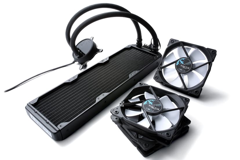 Fractal Design Celsius S36 AIO vloeistofkoeler Wit, Zwart