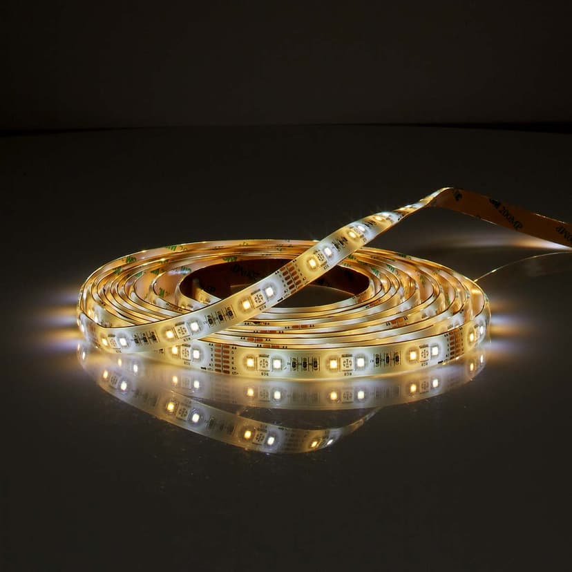 Nedis SmartLife LED-remsa, kallvit/varmvit/RGB, Wi‑Fi, IP21, 5 m