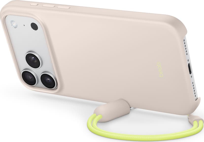 Apple Beats Kickstand Case with MagSafe and Camera Control iPhone 17 Pro Max Limefarget, Steinfarge