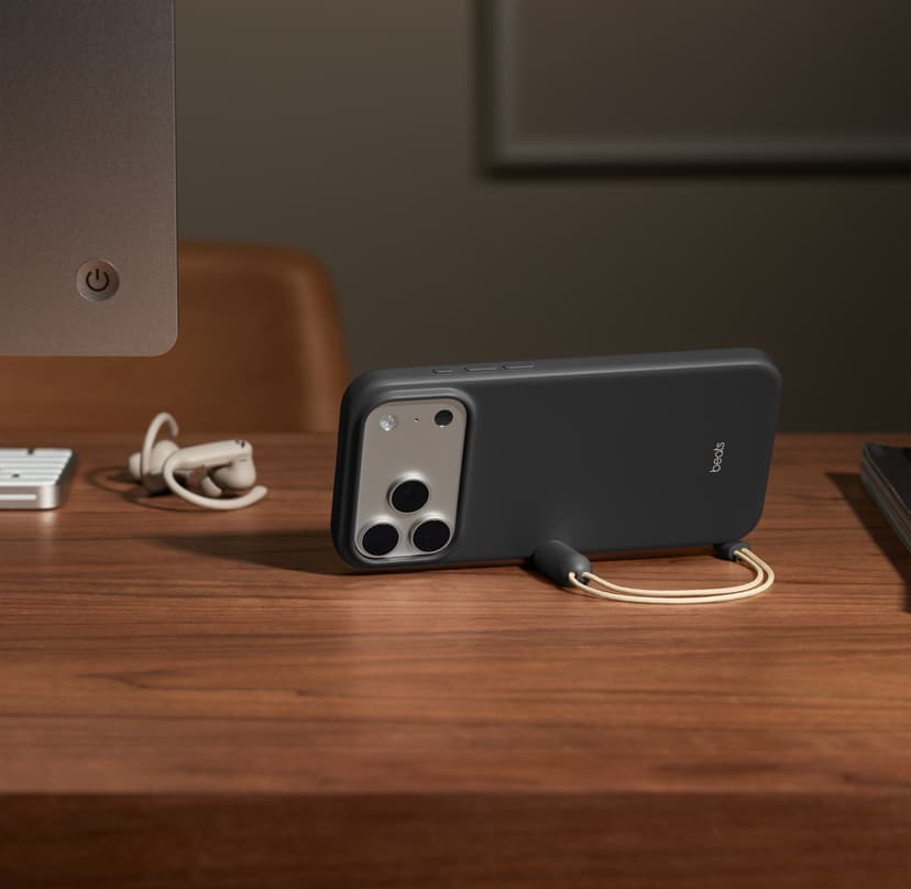 Apple Beats Kickstand Case with MagSafe and Camera Control iPhone 17 Pro Max Grå, Granit