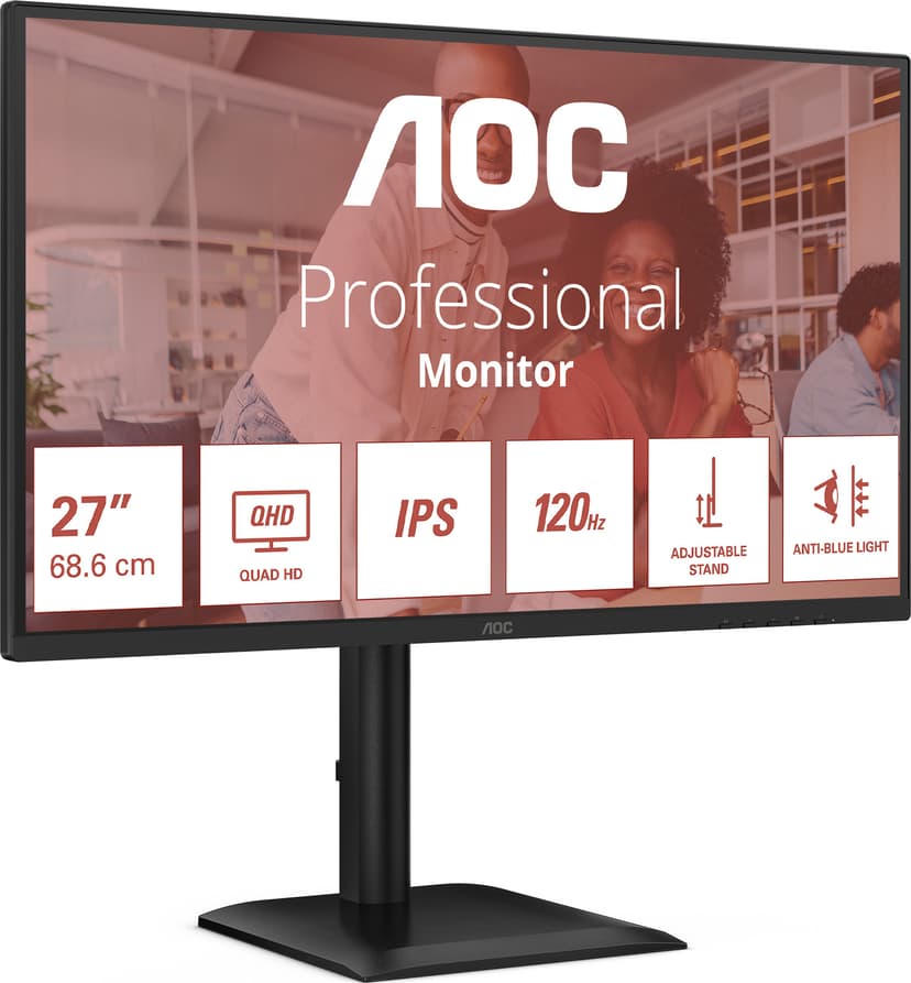 AOC Q27E4U 27" 2560 × 1440pixels IPS 16:9 120Hz