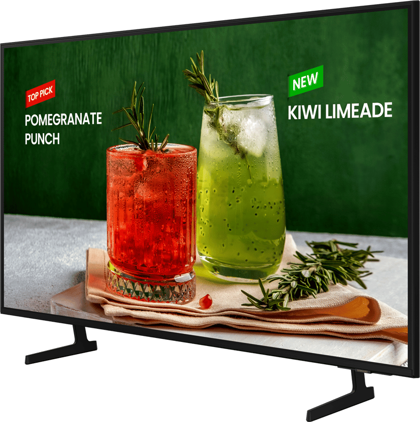 Samsung Business TV BE43D-H 16/7 - (Fyndvara klass 2) 43" VA 300cd/m² 3840 × 2160pixels