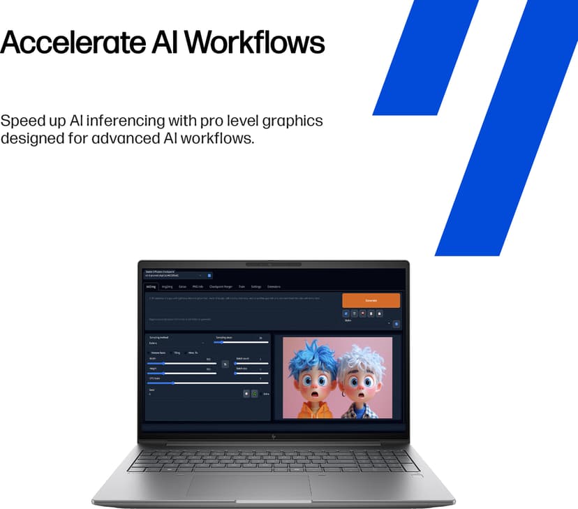 HP Zbook X G1i Intel Core Ultra 7 32GB 1000GB RTX PRO 1000 BW 16"