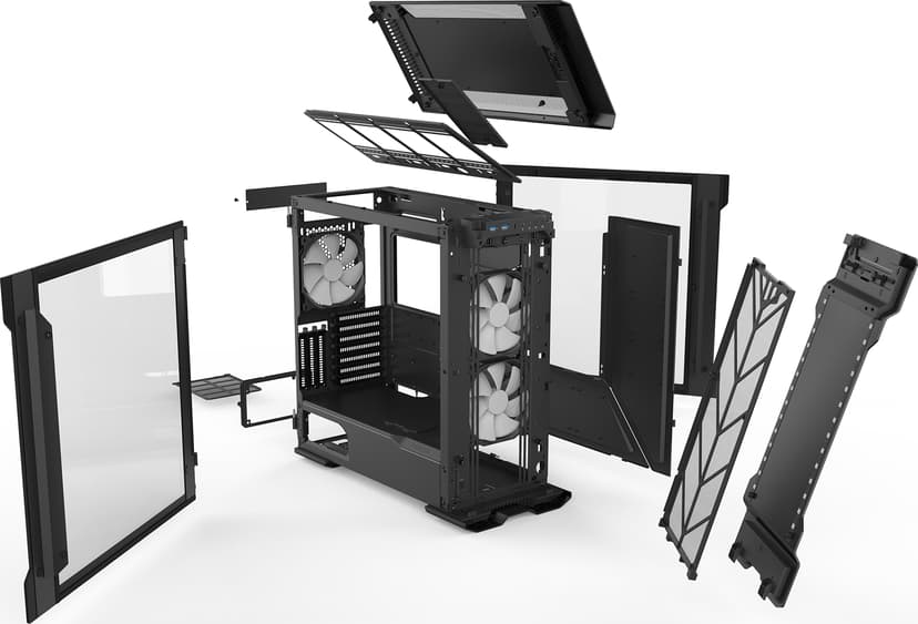 Phanteks Enthoo Evolv X Glass - (Kuppvare klasse 2) Midi Tower Svart