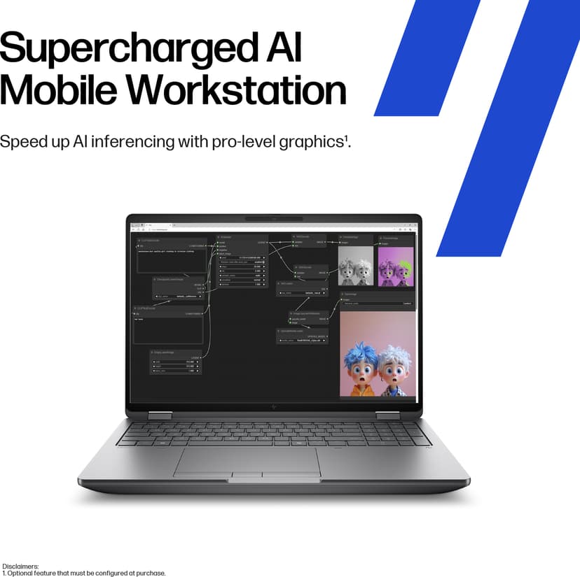 HP ZBook Fury G1i Intel Core Ultra 9 64GB 1000GB RTX PRO 4000 Blackwell 16"