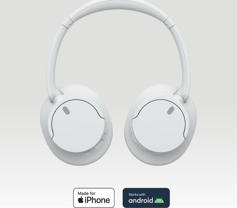 Sony WH-CH720N Wireless Headphones Stereo USB-C Hvid