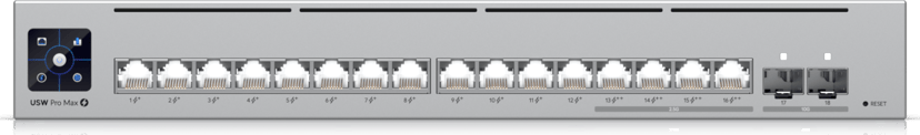 Ubiquiti Unifi Pro Max 16 PoE Swich - (Löytötuote luokka 2)