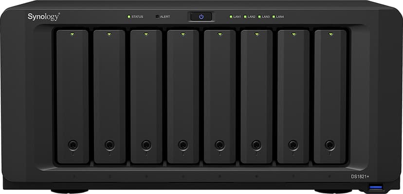 Synology DiskStation DS1821+ 8-Bay NAS - (Kuppvare klasse 2)