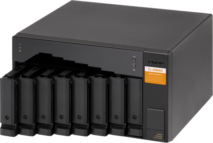 QNAP TL-D800S 8-bay Desktop-udvidelsesenhed