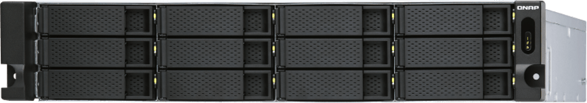 QNAP TL-R1200S-RP harddiskkabinett HDD/SSD-kabinett Sort, Grå 2.5/3.5"