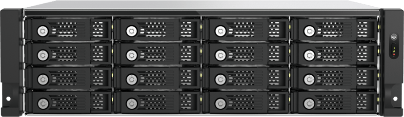 QNAP TL-R1600PES-RP 16-Bay 3U NAS in rek
