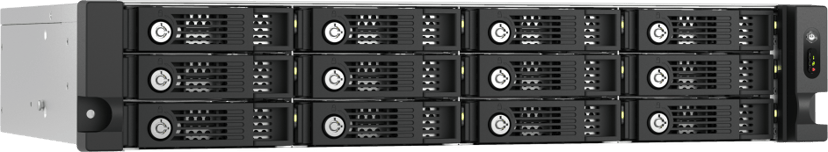 QNAP TL-R1200PES-RP 12-Bay 2U NAS in rek