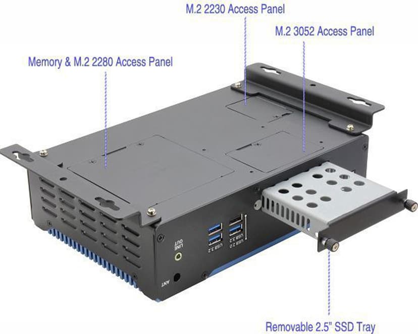 Aaeon Boxer 6646 Industrial Appliance W10 IoT