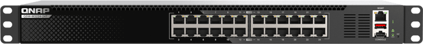 QNAP QSW-M3224-24T 24-Port 10 Gigabit Switch