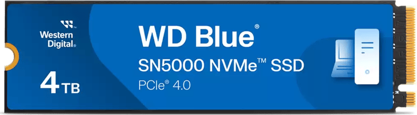SanDisk Blue SN5000 4TB M.2 PCIe 4.0