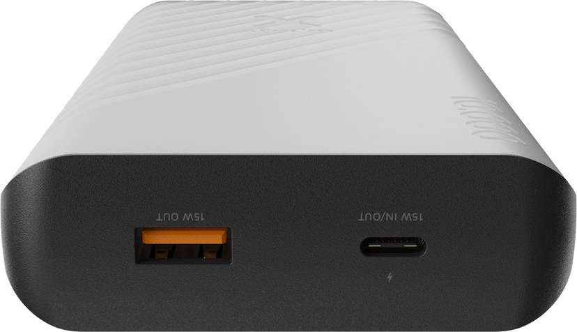 Xtorm GO2 Solar Powerbank 10000mAh + Light 10000mAh Grå, Orange, Svart