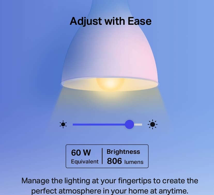 TP-Link Tapo L530E Smart glödlampa Wi-Fi 8,7 W