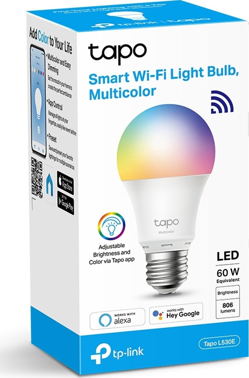 TP-Link Tapo L530E Smart glödlampa Wi-Fi 8,7 W