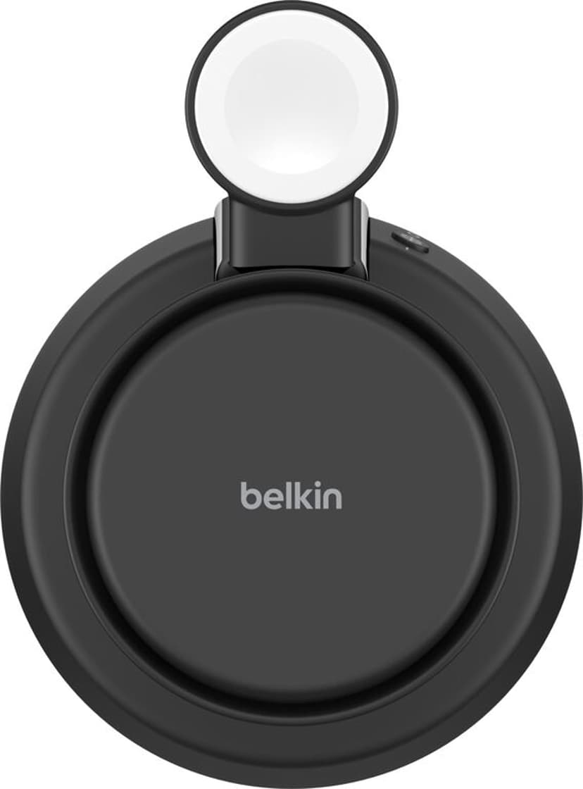 Belkin UltraCharge Pro 25w Qi2 3in1 Magnetic Charger 1.5m Svart