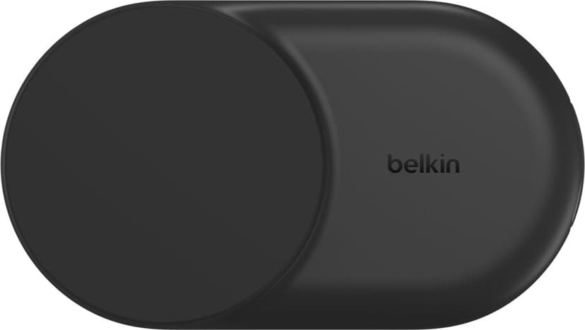 Belkin UltraCharge 25w Qi2 2in1 Magnetic Charger plus 1.5m Zwart