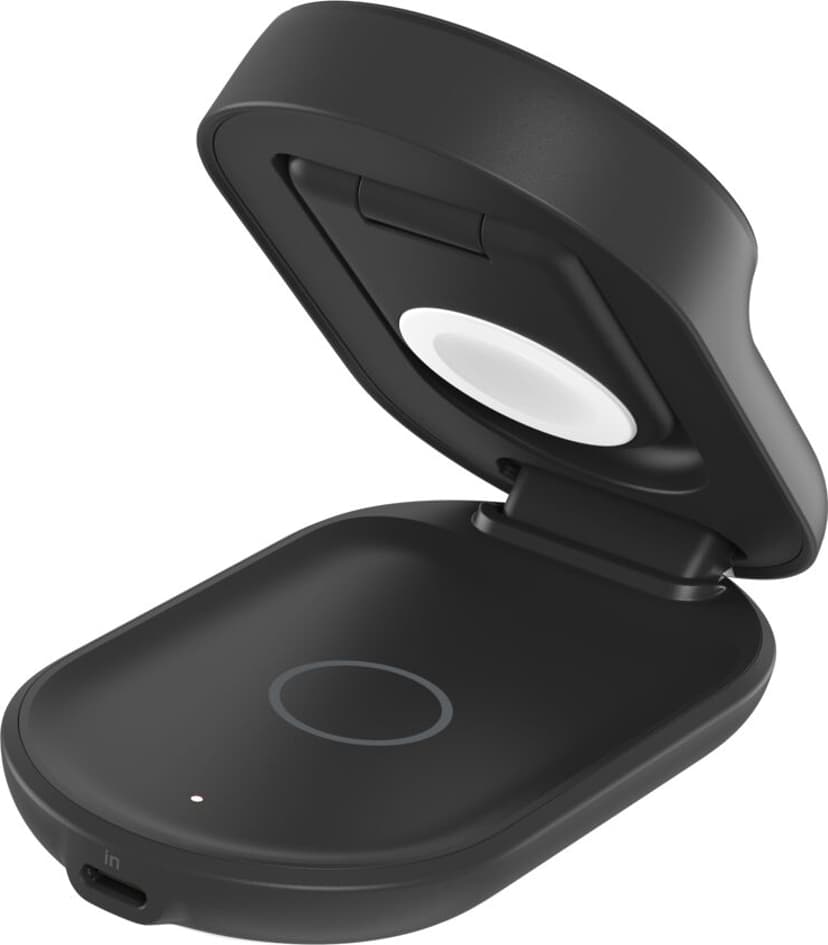 Belkin UltraCharge 25w Qi2 3in1 Magnetic Charger 1.5m Zwart
