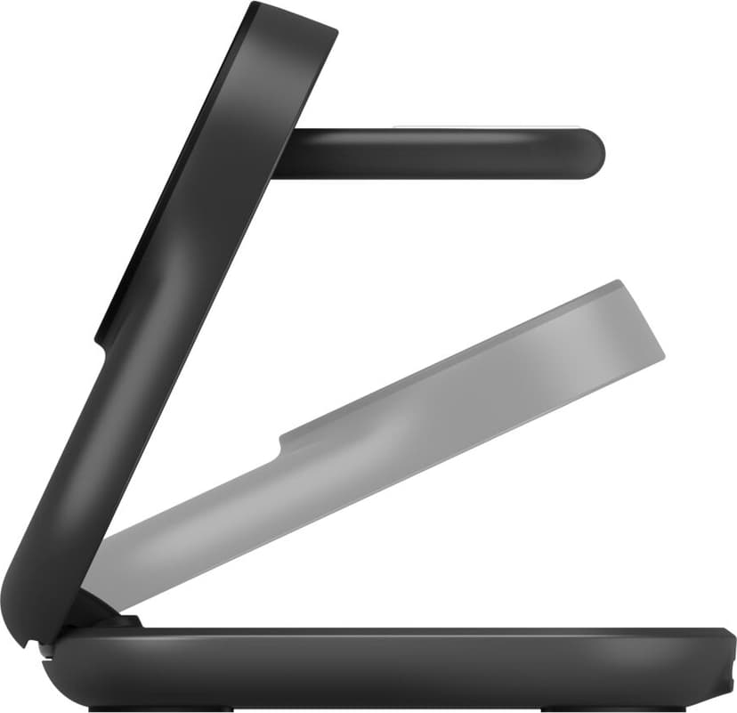 Belkin UltraCharge 25w Qi2 3in1 Magnetic Charger 1.5m Musta