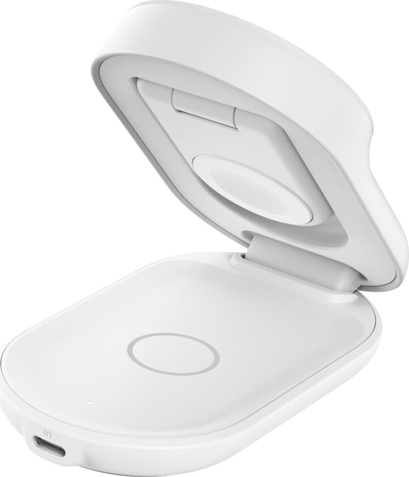 Belkin UltraCharge 25w Qi2 3in1 Magnetic Charger 1.5m Wit