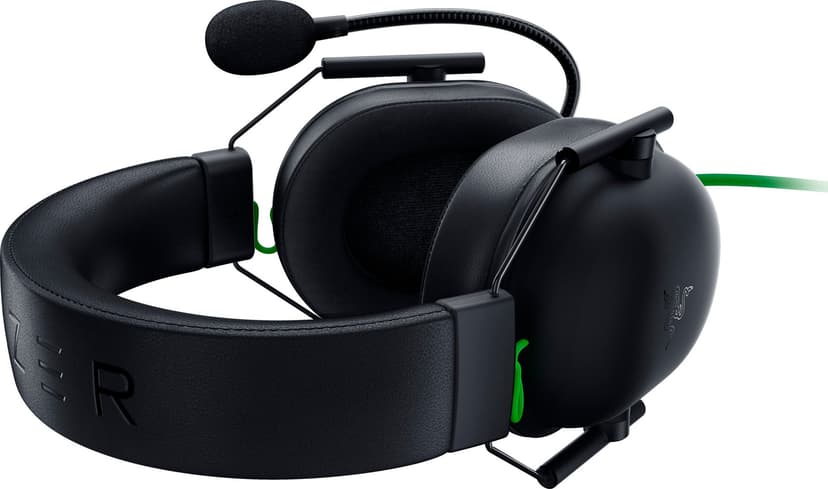 Razer BlackShark v2 X Headset Stereo Grön, Svart