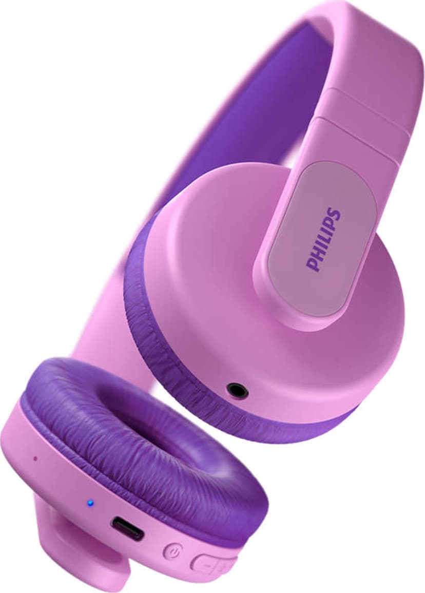 Philips K4206 Kids Wireless Stereo USB-C Rosa