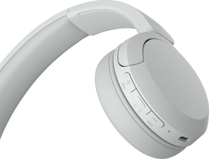Sony WH-CH520 Wireless Headphones Stereo USB-C Hvid